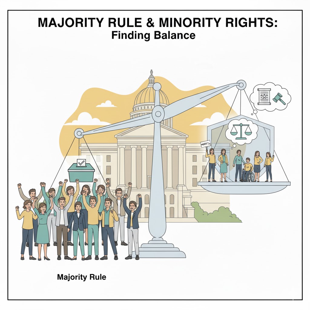 Majority Rule and Minority Rights